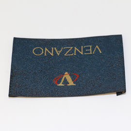 Popular Machine Fabric Name Labels For Clothing / Garment End Folded
