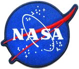 China Naai op het Douane Geweven van het de Grensborduurwerk van Kentekensmerrow Kenteken van NASA bedrijf