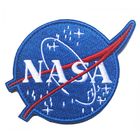 NASA Patches Polyester Custom Woven Patches Embroidered For Garment