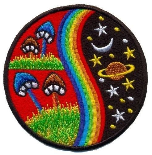Het Ijzer van de het Embleemdouane van het manierontwerp op Flarden Geweven de Besnoeiingsgrens van de Borduurwerkhitte